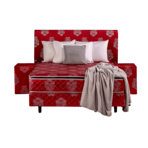 Sommier NOGAL Calma 160X190 Bordo Completo