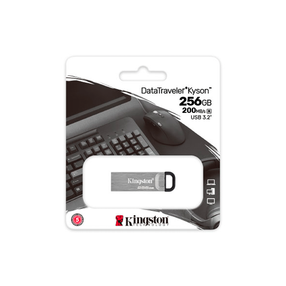 Pendrive Kingston Datatraveler Kyson 256gb Usb 3.2 Dtkn/256gb