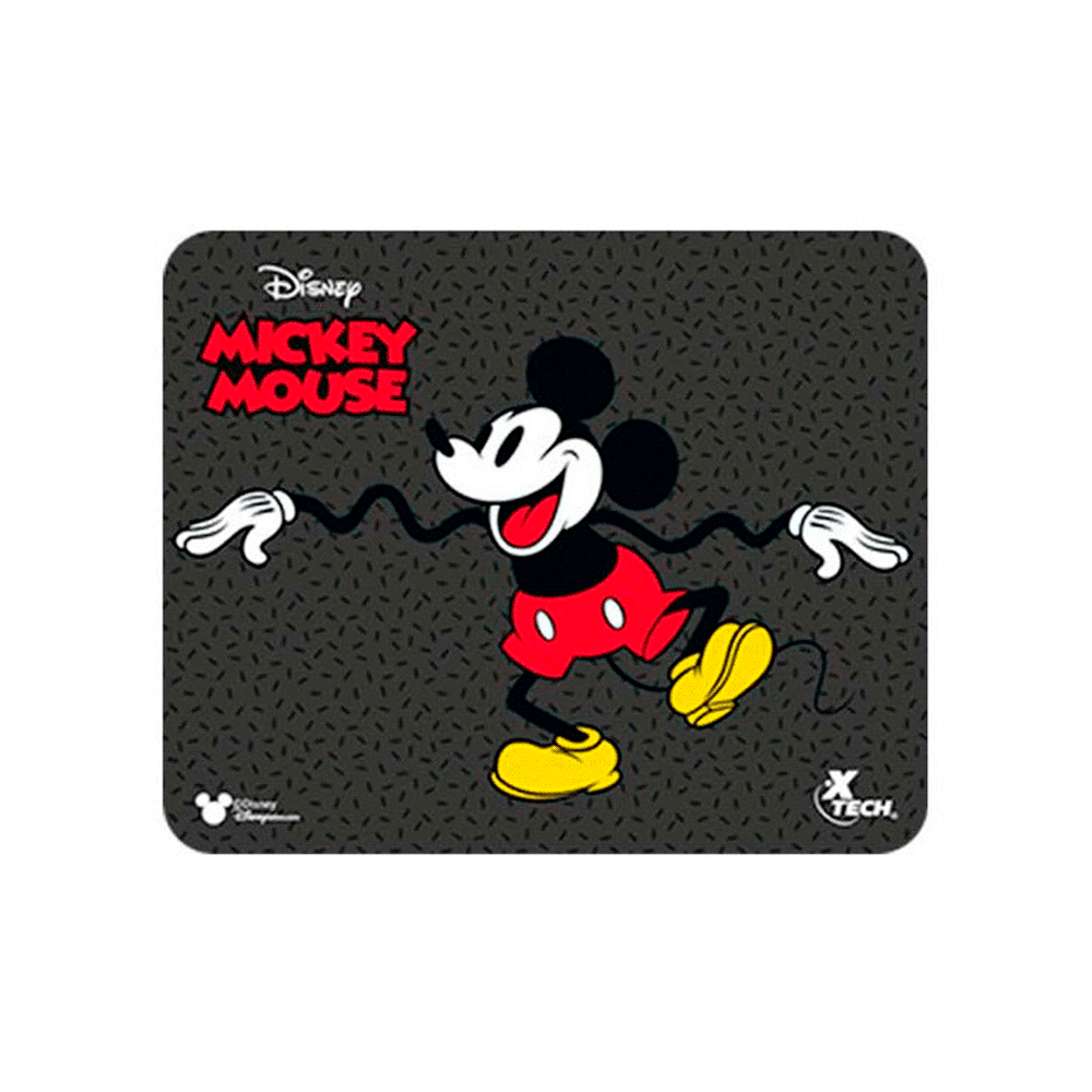 Mouse Pad Xtech Xta-D100mk Mickey Mouse 22x18x0.2cm Negro