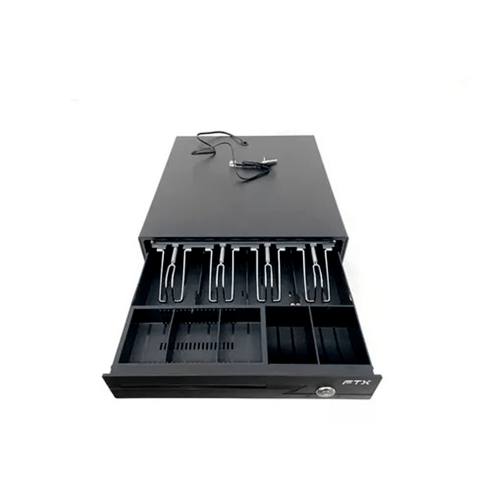 Caja De Dinero Ftx Las-335 Acero Rj11/4b/5m/1r 335mm X 360mm X 80mm