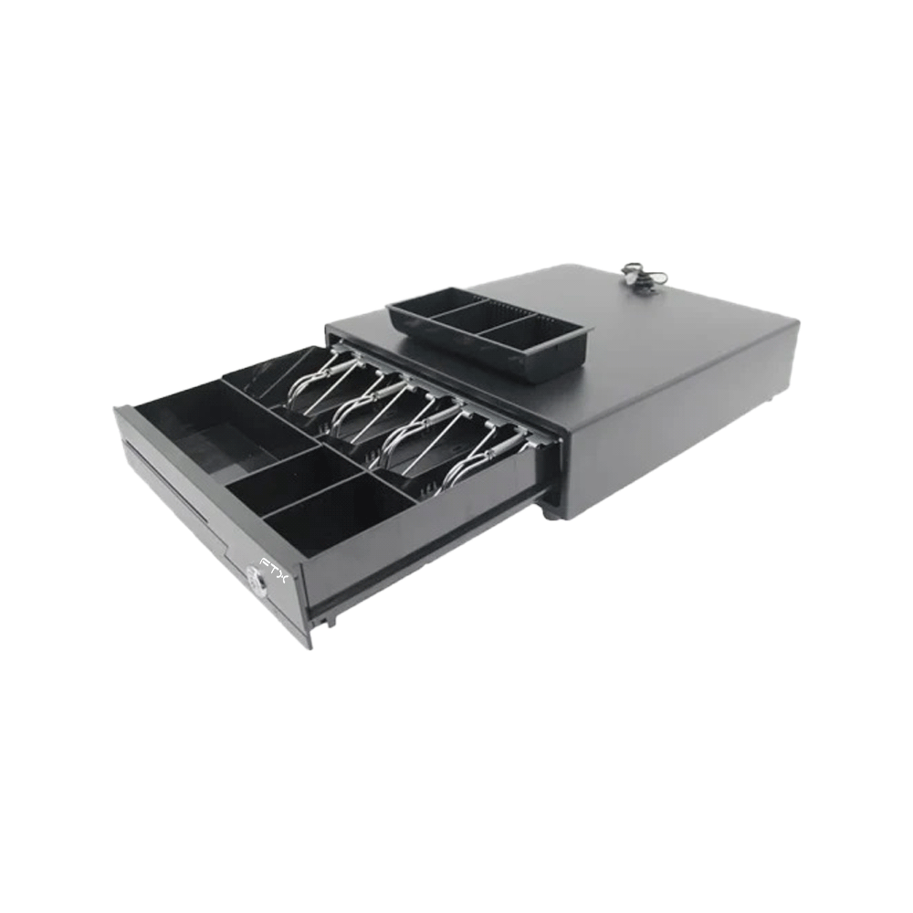 Caja De Dinero Ftx Las-335 Acero Rj11/4b/5m/1r 335mm X 360mm X 80mm