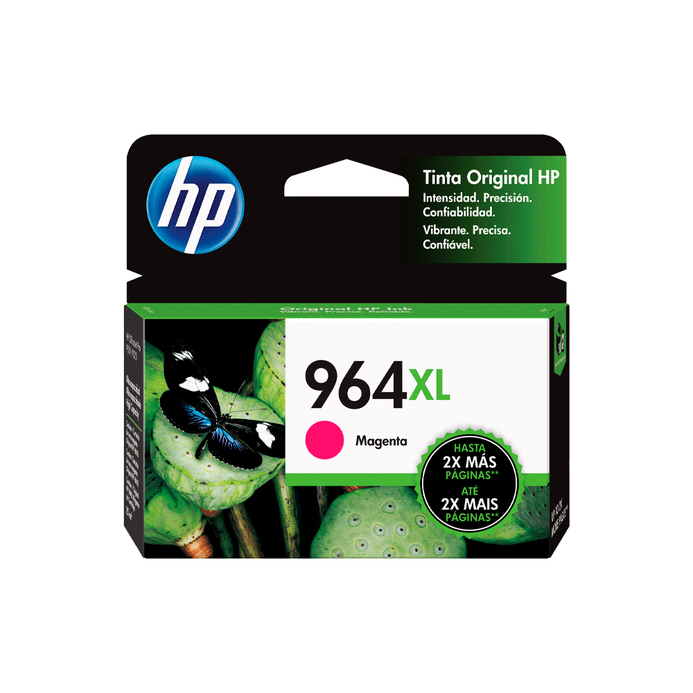 Tinta Hp 964xl Magenta 3ja55al 25ml