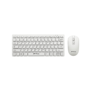 Teclado + Mouse Ftx Wireless Ftxgk03 Esp/Blanco