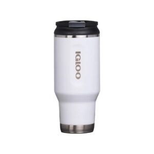 Vaso Termico Igloo 950ml Blanco C/Tapa 71077