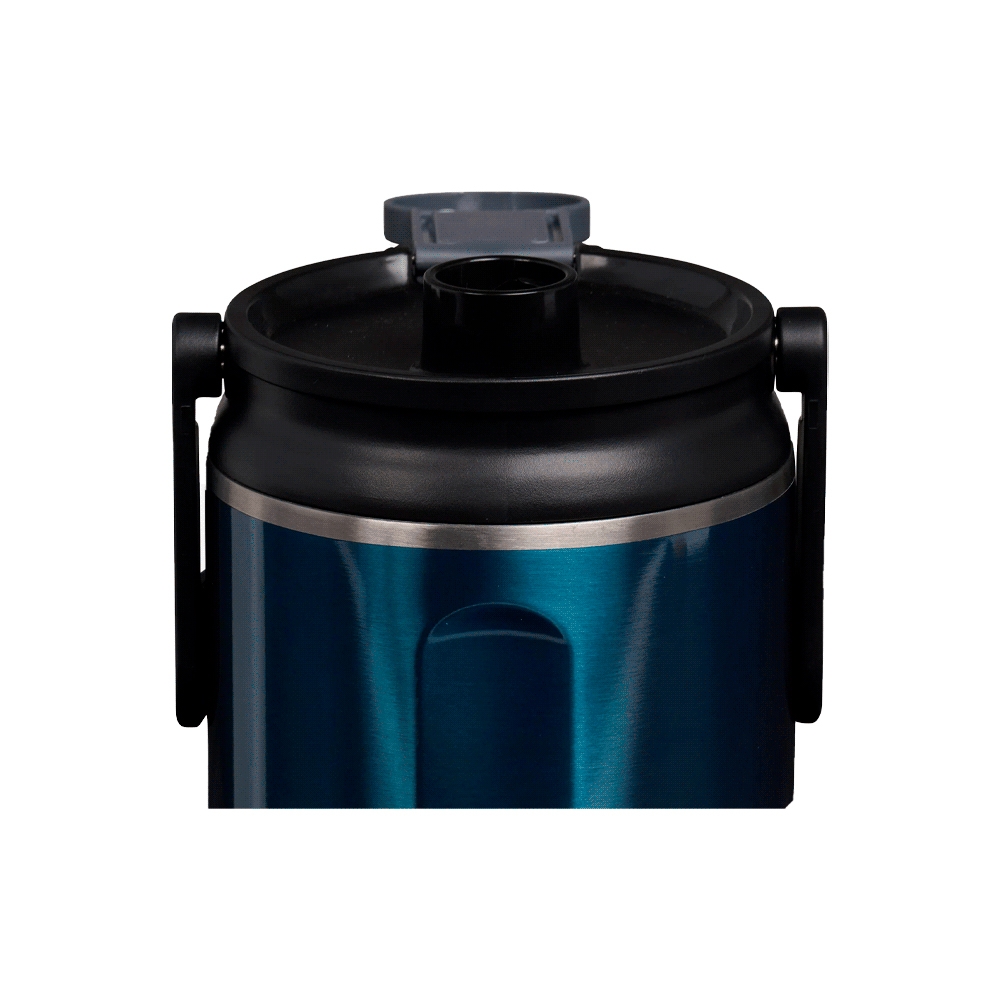 Botella Termica Igloo 1.9l Azul Moderno C/Manija 71100
