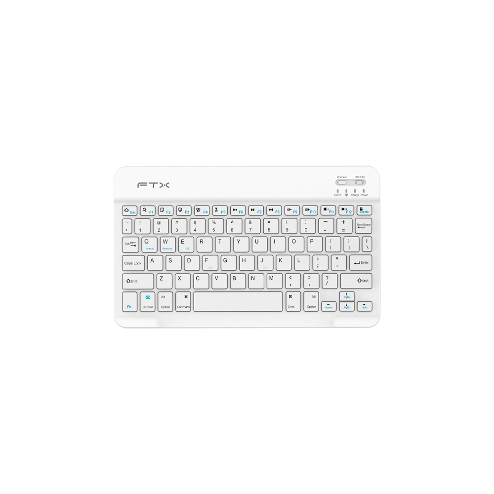 Teclado Ftx Bluetooth Ftxb09 Esp/Blanco