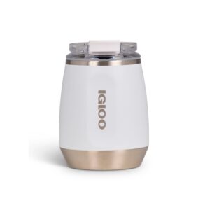Vaso Termico Igloo 300ml P/Vino  Blanco C/Tapa 71236