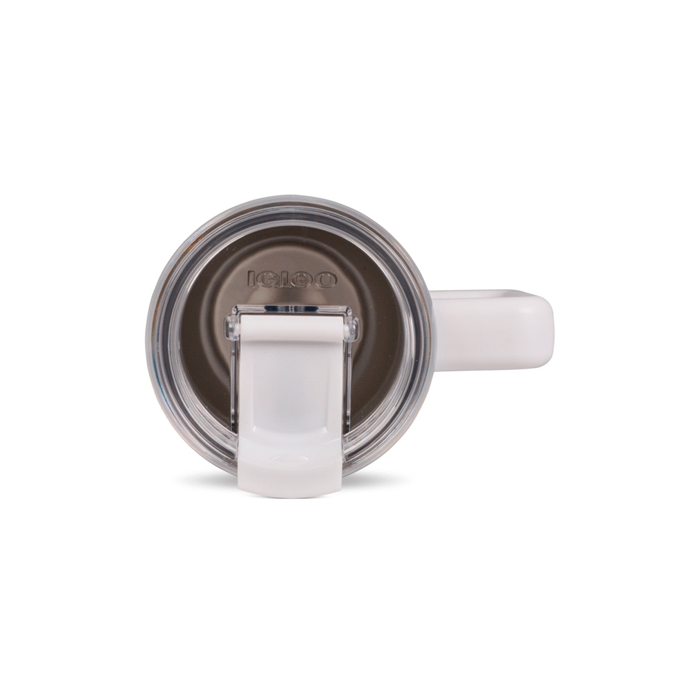Vaso Termico Igloo 950ml Blanco C/Pajita 71221