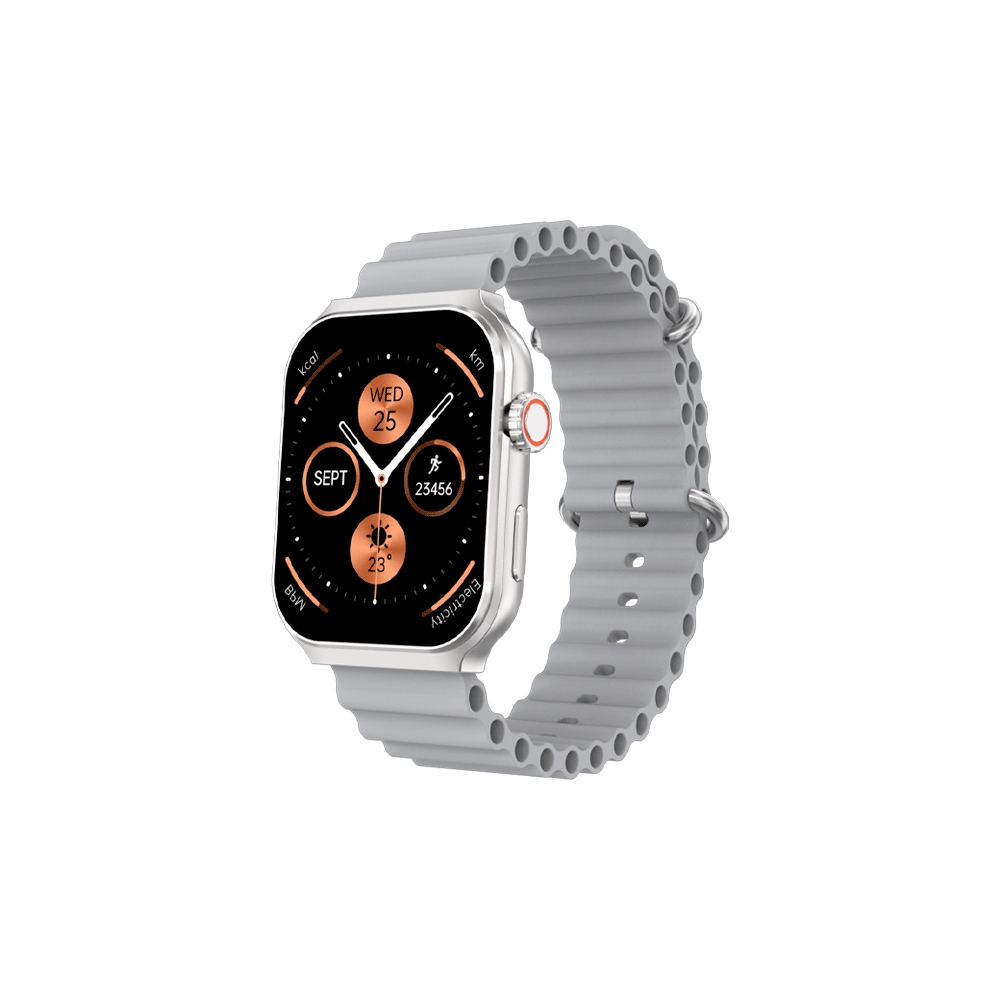 Smartwatch Ftxf25-Svg 50mm Plata/Gris Android/Ios/Bt/Frec. Card