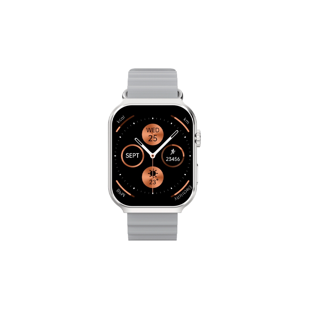 Smartwatch Ftxf25-Svg 50mm Plata/Gris Android/Ios/Bt/Frec. Card