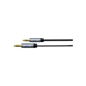 Cable De Audio Auxiliar 1m Ftx-Av311-P11gn-Sg1 Negro Bolsa