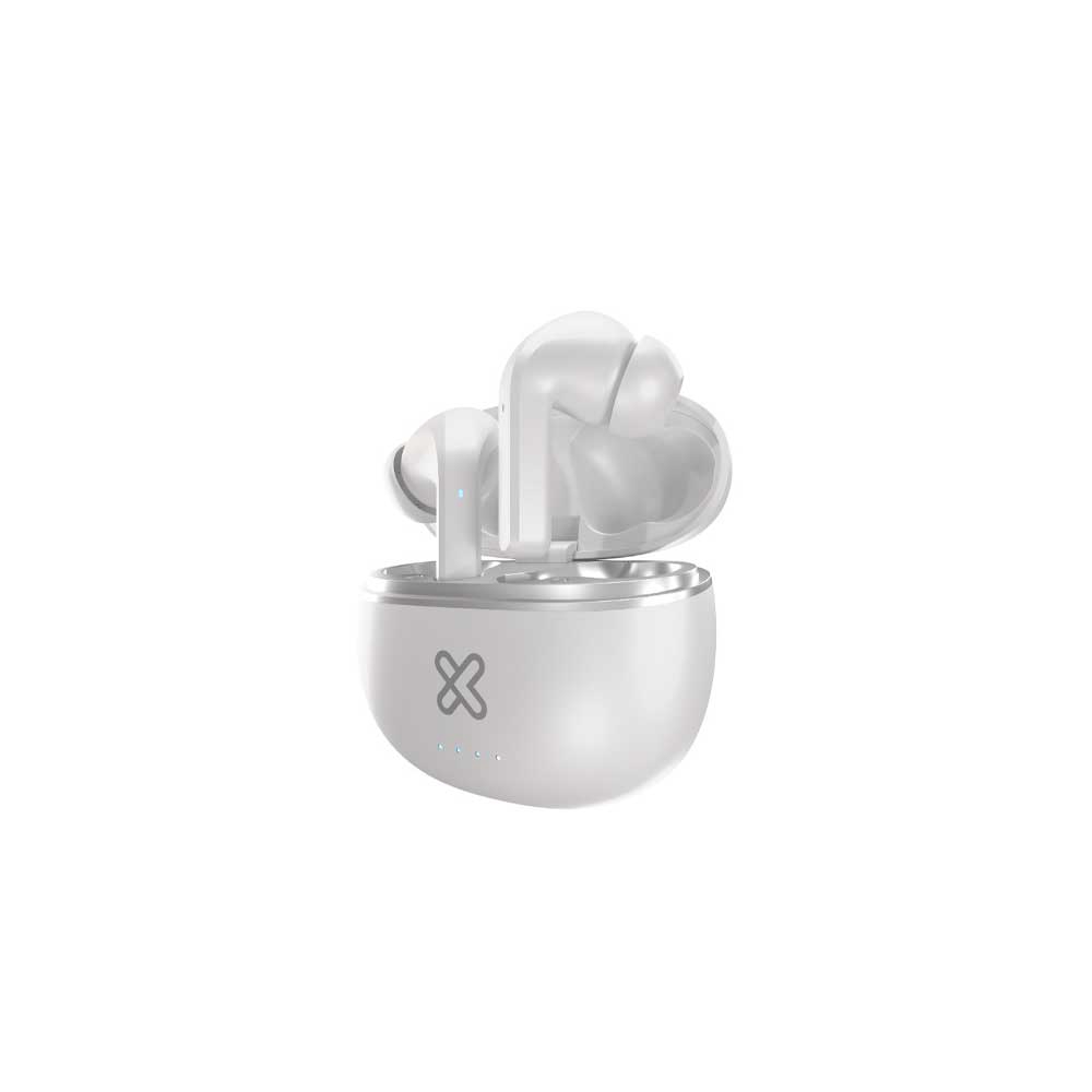 Auricular Con Microfono Klip Kte-750wh Edgebudspro Bt/Mic/Anc/Tws/Touch/Ipx3/Blanco