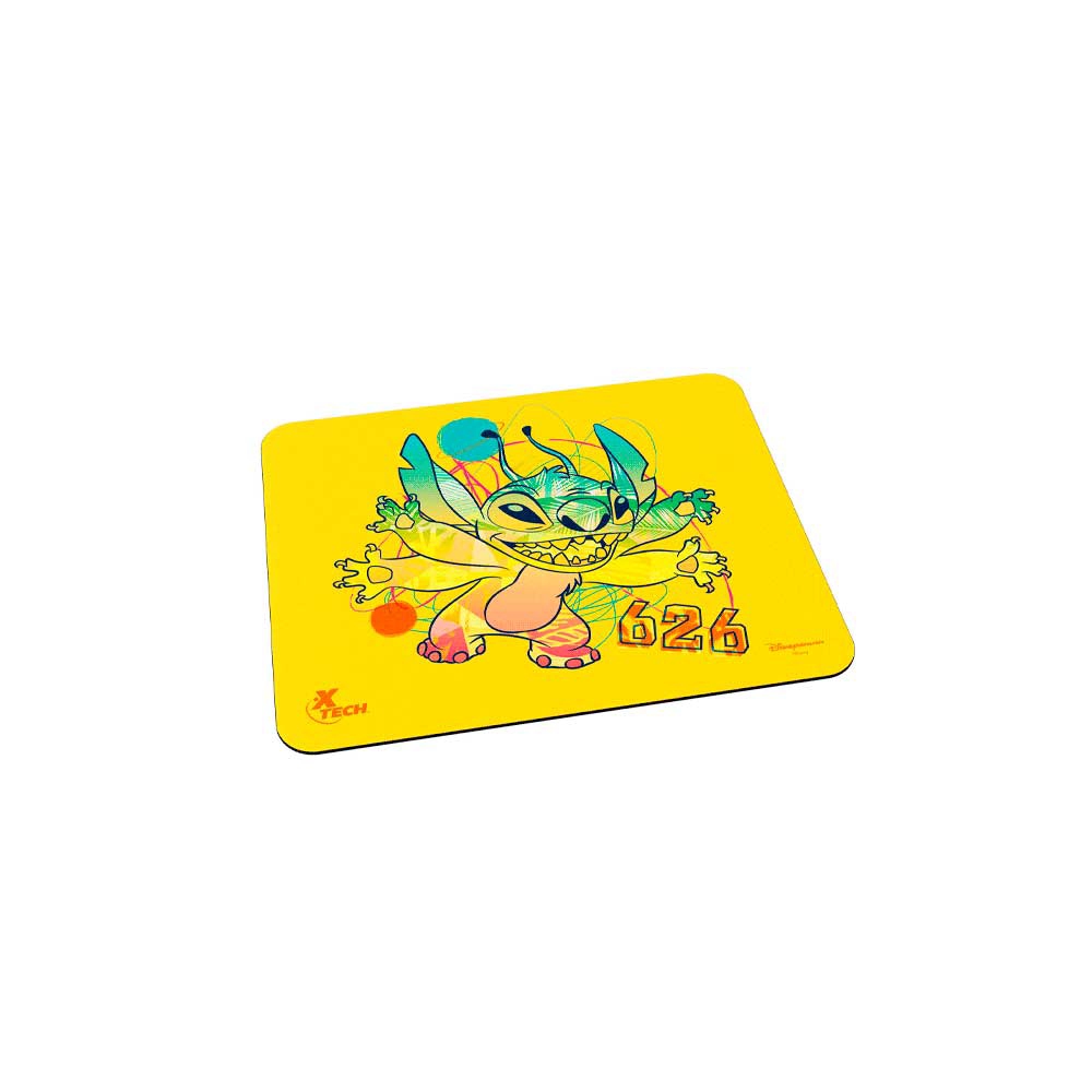 Mouse Pad Xtech Xta-D100st-Yl 22x18x0.2cm Stitch Amarillo