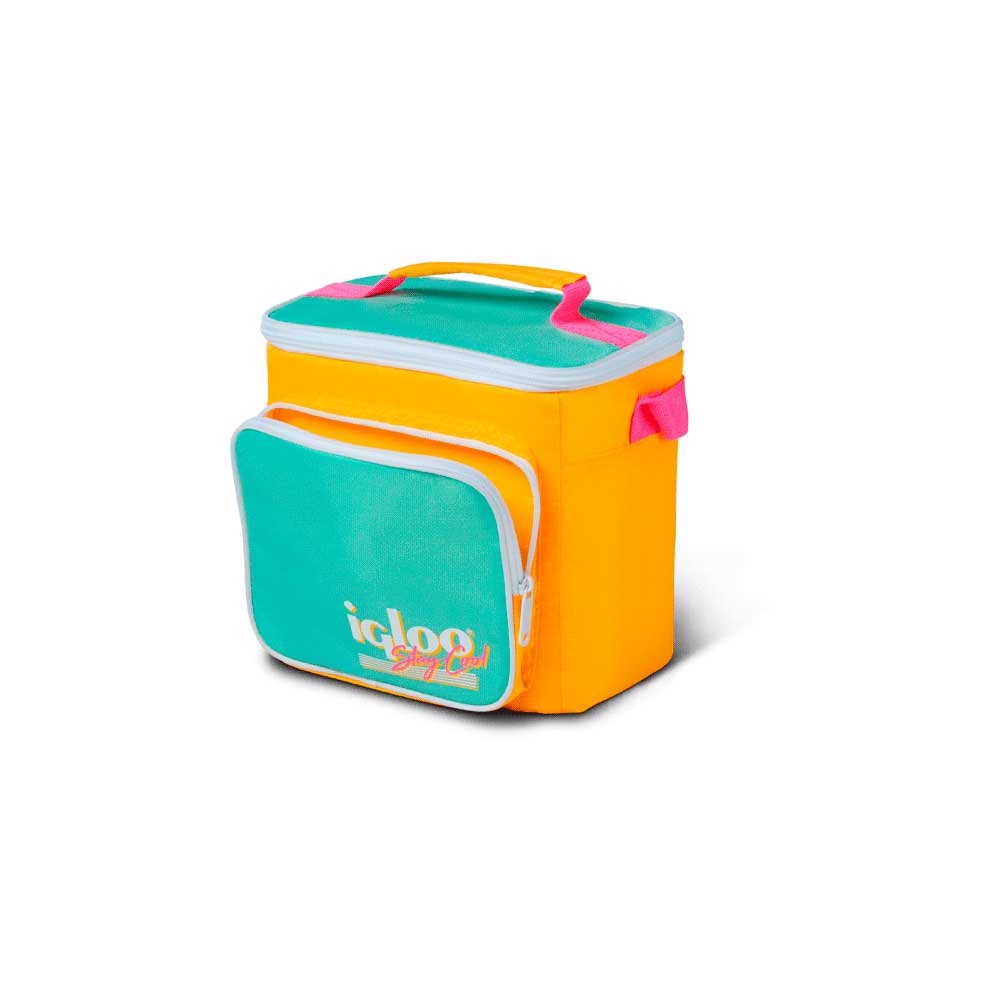 Bolsa Termica Igloo 9 Latas Vertical Lunch Retro Amarillo 66061