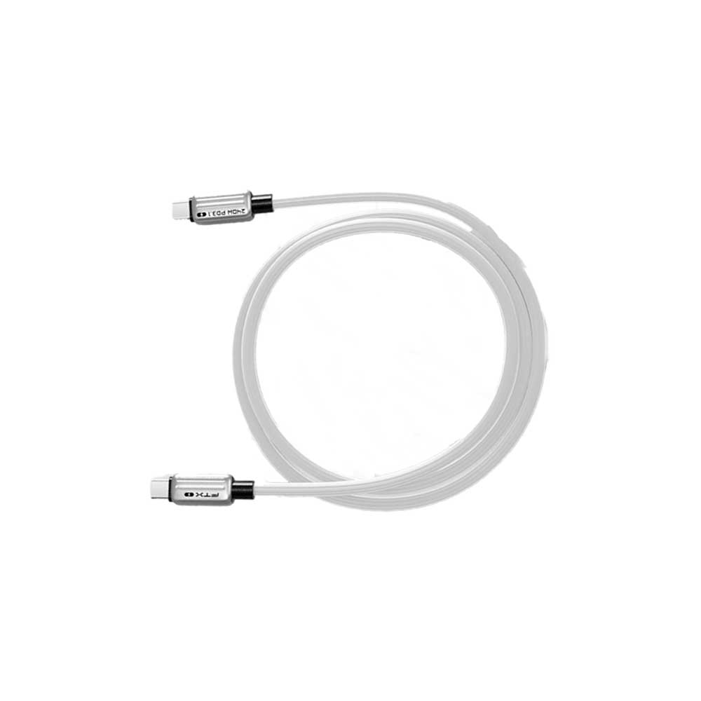 Cable Usb-C M/M 1m Ftx-Cm240-Zsw1 240w/480mbps/5a/48v/Iphone Blanco