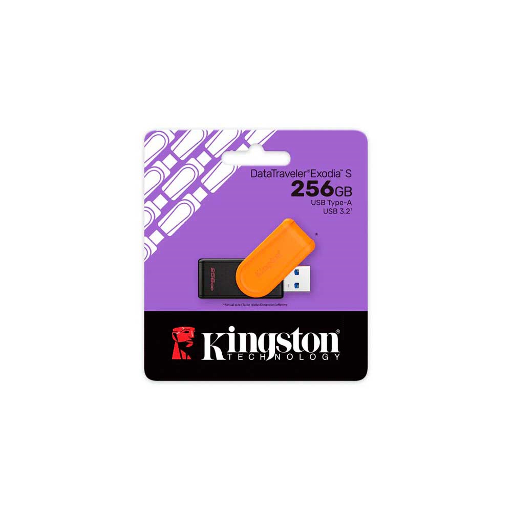 Pendrive Kingston Datatraveler Exodia S 256gb Usb-A 3.2 Dtxs/256gb
