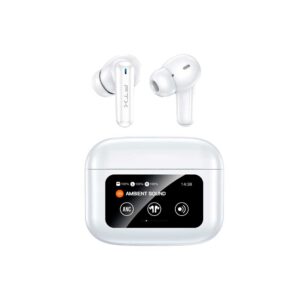 Auricular Con Microfono Ftx E56l-Wh Bt/Mic/Anc/Touch/Ipx6 Blanco C/Pant Led