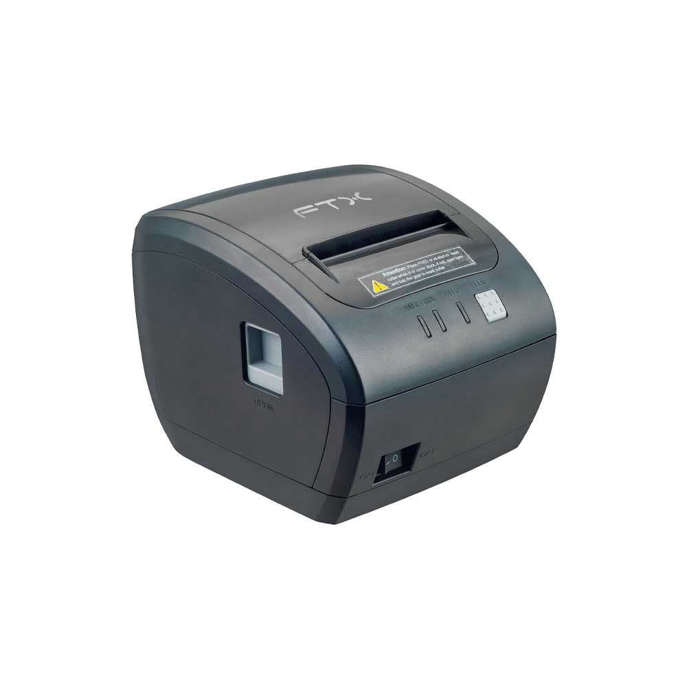 Impresora Termica Directa Ftx Recibos 3" Ftxp-80w Usb/Red/Wifi/Rj-11 Cut Neg/Bivolt/Cab-Us