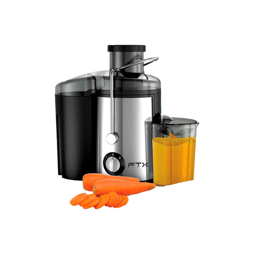 Extractor De Jugo Ftx 1000w 1.2l 220v/ 2 Velocidades Negro/Acero Inoxidable J-L1